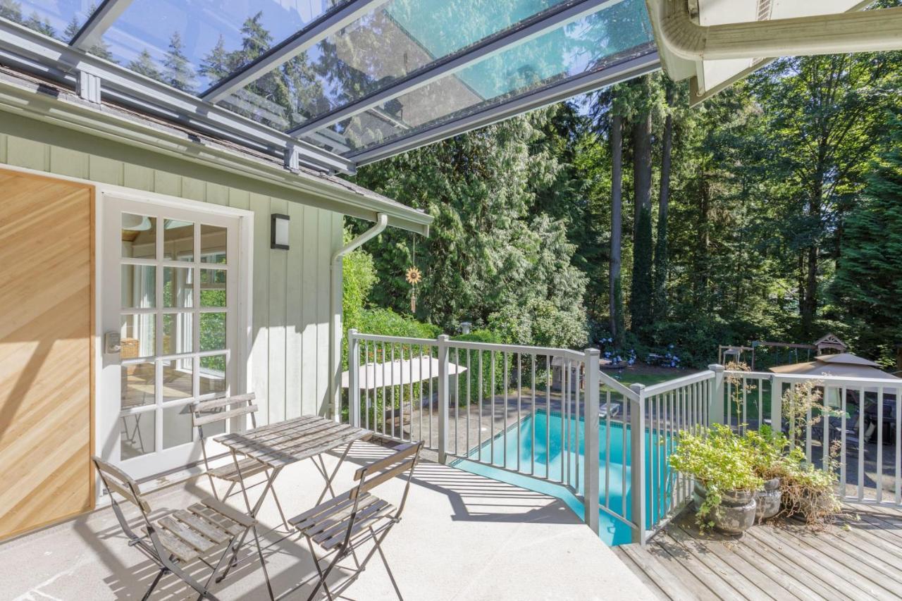 Beautiful Villa With Heated Pool Hot Tub By Forest North Vancouver Zewnętrze zdjęcie