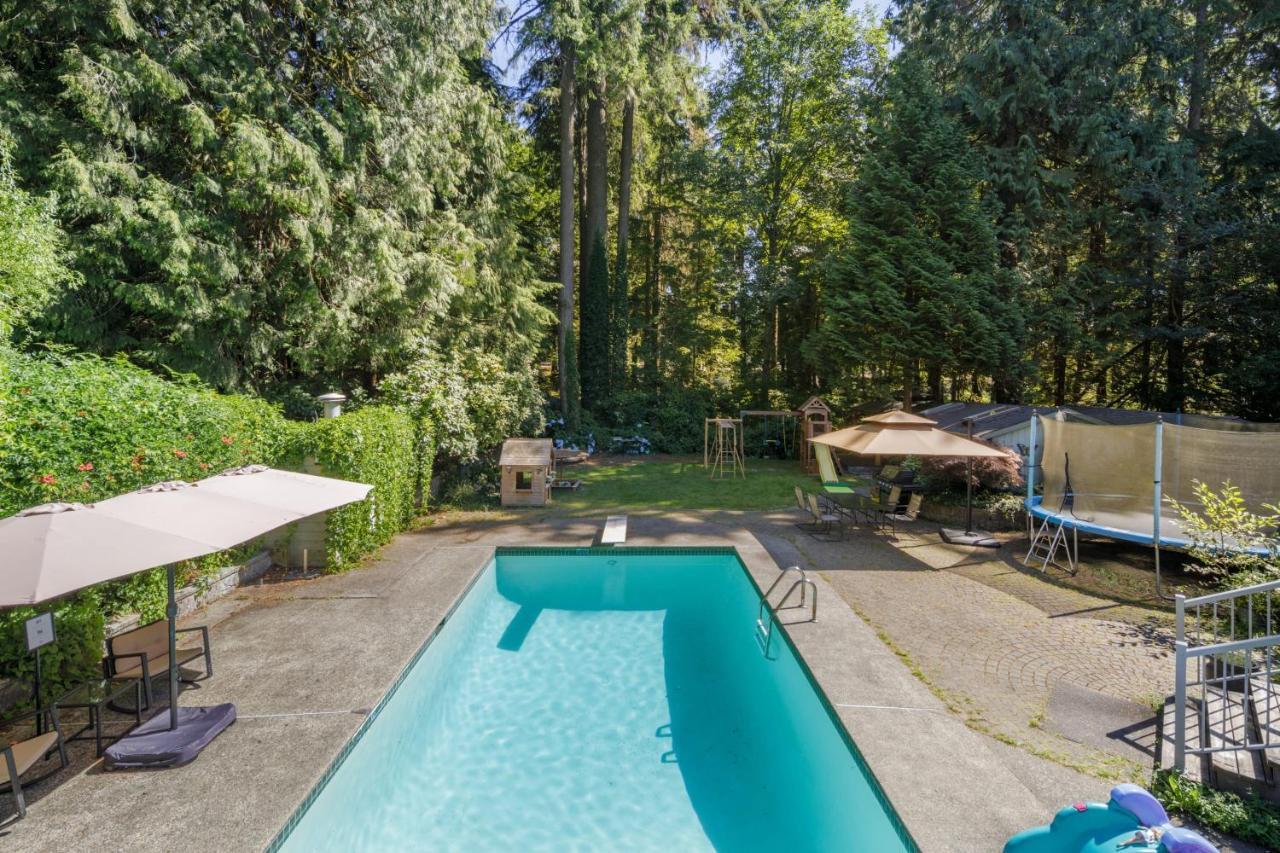 Beautiful Villa With Heated Pool Hot Tub By Forest North Vancouver Zewnętrze zdjęcie