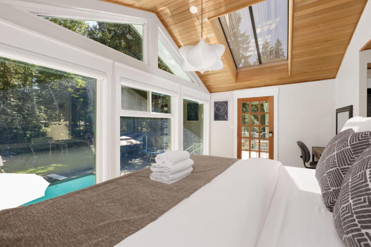 Beautiful Villa With Heated Pool Hot Tub By Forest North Vancouver Zewnętrze zdjęcie